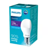 Lampu LED PHILIPS ESSENTIAL 5W Bohlam 5 Watt PHILIP 5 W Bulb LED 5Watt