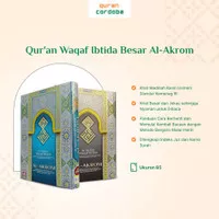 Quran Waqaf Ibtida Al Akrom B5 Besar Quran Cordoba