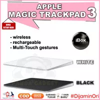 Apple Magic Trackpad 3 Multi Touch White & Black Wireless Bluetooth 