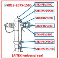 1 set seal hydrant pillar kumplit SAITEKI sil hidran pilar siap pakai