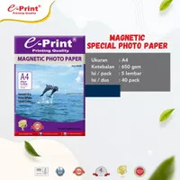 e-Print Magnetic Photo Paper A4 690 GSM