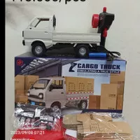 Truk RC Cargo Truck RC Pickup Box Model Remote Control Suzuki Carry