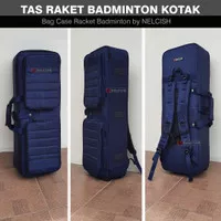 Tas Raket Badminton Kotak Bag Cover Bulutangkis by NELCISH