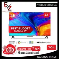 TCL 43A18 ANDROID 11 & GOOGLE TV UHD 4K TV 43 INCH | TV LED TCL 43A18