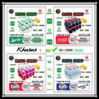 Coca Cola/Fanta/Sprite Botol Pet - 250 ml Pack (Khusus Gosend/Grab)