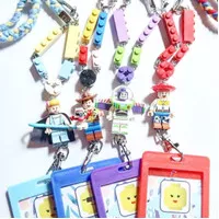 LANYARD LEGO TOY STORY - BUZZ WOODY LOTSO - NAMETAG ID CARD