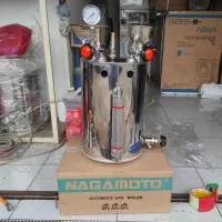 setrika uap boiler gas nagamoto 10 liter