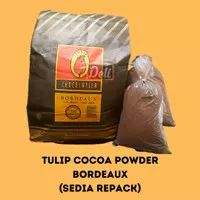 Coklat Bubuk Bordeaux Tulip 100gr/Bordeaux Cocoa Powder 100gr Tulip