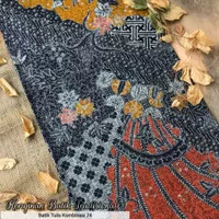 kain batik katun tulis kombinasi batik pekalongan asli