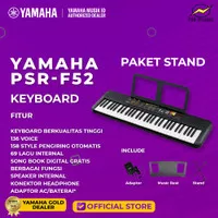 Yamaha PSR-F52 / PSR F52 / PSRF52 Portable Keyboard Dengan Stand