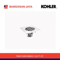 KOHLER TOOBI FLOOR DRAIN PREMIUM | K-15477T-CP