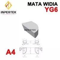 Mata Widia A410 A412 A416 A420 A425 A430 Mata Bubut Cemented Carbide Z