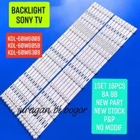 LAMPU LED BL BACKLIGHT TV SONY 60W600B KDL-60W600B 60W605B