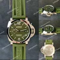 Jam Tangan Pria P.Marina Rubber Green Automatic