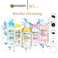 GARNIER MICELLAR WATER PEMBERSIH WAJAH & MAKEUP PINK BLUE ARGAN OIL RO