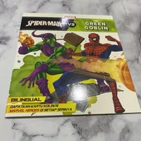 Spiderman vs green goblin buku cerita anak bilingual inggris indonesia