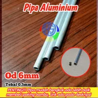 pipa aluminium 6mm
