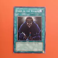 Exile of the Wicked Kartu Yugioh original Konami