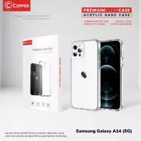 Samsung A14 5G - Copper Acrylic Bening / Clear Case Casing Premium
