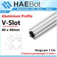 [HAEBOT] Aluminium Profile V Slot 4040 40x40 AP4040 Alumunium Profil F