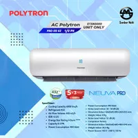 AC 0.5 PK 1/2 PK POLYTRON PAC 05 VX PAC-05VX + PEMASANGAN