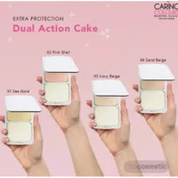 CARING COLOURS DUAL ACTION CAKE EXTRA PROTECTION SPF 15