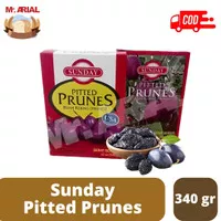 SUNDAY PITTED PRUNES 340 Gr / PRUNE PLUM SUNDAY MANISAN / BUAH KERING