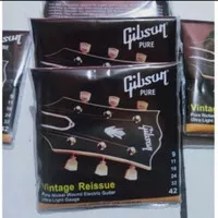 senar gitar akustik elektrik Gibson 009