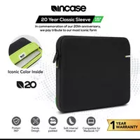 Incase Sleeve with Tensaerlite for Macbook Pro 15 inch / Macbook Pro Retina 15 inch (INMB100437-BLK) | Sleeve Macbook Air/Pro 13 Inch | Tas Macbook Air/Pro 13 Inch