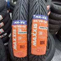 PAKET 1 SET BAN MIO FINO XEON AEROX 125 GEAR SOUL GT MAXXIS TUBLES ORI