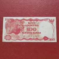 Uang Kertas Kuno Indonesia Rp 100 Rupiah 1984 Goura TP2tk