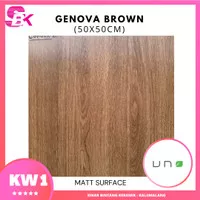 Keramik Motif Kayu 50x50 Genova Brown