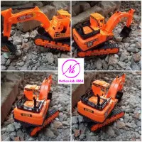Mainan Anak Mobil Mobilan Truck Beko Konstruksi Truk Excavator Plastik