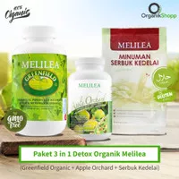Paket 3in1 detox organik melilea (GFO, Apple, Soya)
