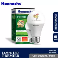 Lampu LED Hannochs Premier 15 Watt Cool Day Light SNI Original