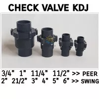 Check valve 3/4 1 11/4 11/2 1.5 2 21/2 2,5 3 4 5 6 inch KDJ peer swing
