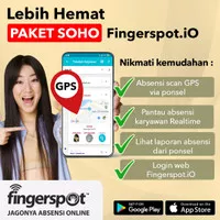 Absensi Online Tanpa Mesin Absensi - Absensi Via HP GPS - Paket SOHO 1