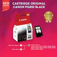 Cartridge Tinta Canon PG810 PG-810 Black Printer iP2770 iP2772 MP237