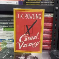 NOVEL ORIGINAL X THE CASUAL VACANCY J. K. ROWLING ENGLISH HARD COVER