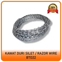 kawat duri silet / razor wire BTO 22