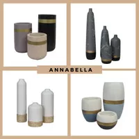 Vase / Vas Bunga / Vas Pajangan / Vas Kayu / Vas Hias - ANNABELLA