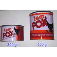 Lem kuning FOX lem kuning 300gr 600gr 2.5 KG / lem kayu / lem lantai