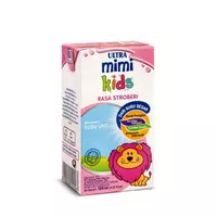 Susu UHT Mimi 125ml Strawberry / Mimi Susu UHT 125ml