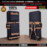 Softcase Gigbag Tas Keyboard Yamaha PSRS 770 970 SX900 Custom NELCISH