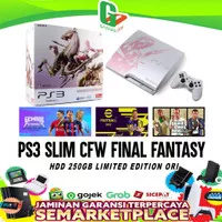 PS3 SLIM CFW FINAL FANTASY HDD 250GB LIMITED EDITION ORI