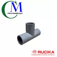 Fitting PVC Rucika Vlok Tee AW 4 x 1 1/2 - Reduser Tee AW