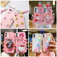 Casing Korean Pink Case Samsung A5 2017 A7 2017 A7 2018 A9 2018