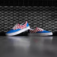 Vans Era Two Tone Checkerboard Imperial Blue True White ORIGINAL