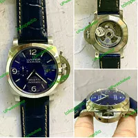 Jam Tangan Pria P.Marina Blue Leather Automatic