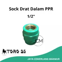 Sock Drat Dalam PPR Toro 20 x 1/2" / SDD / Threaded Coupling Female